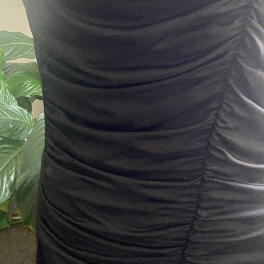 Collective Concepts Black Ruched Maxi Dress - Picture 3 of 5